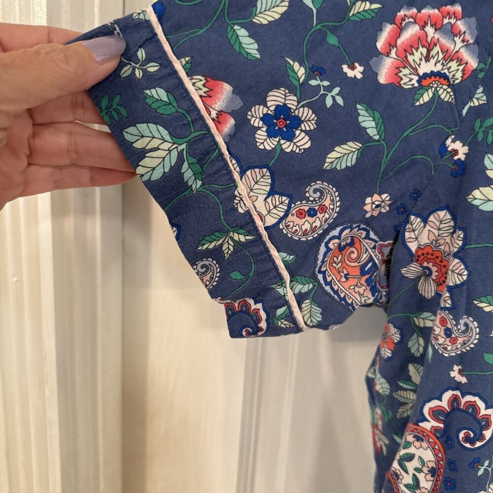 Liz Claiborne women's floral and paisley print pajamas Contrasting Size X - Picture 5 of 7